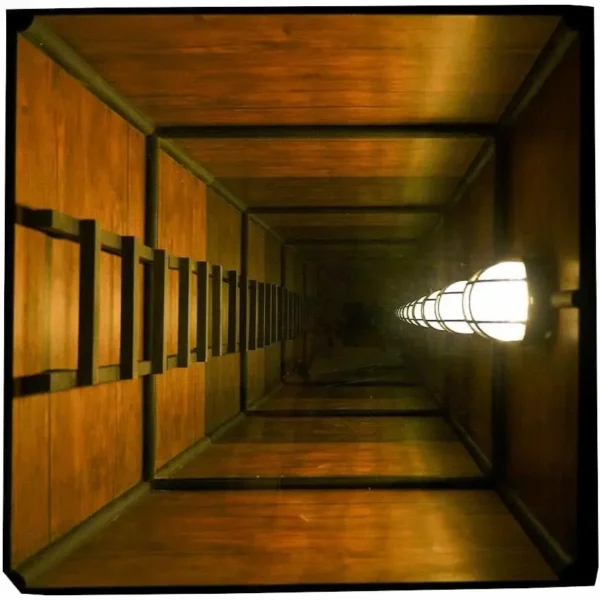 ترابيزة قهوة LED بمرآة لا نهائية | Infinity Coffee Table WB-401